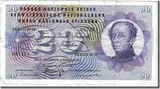 Switzerland 20 Franken Banknote, 1971-02-10 -