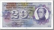 Switzerland 20 Franken Banknote, 1972-01-24 -