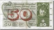 Switzerland 50 Franken Banknote, 1971-02-10 -