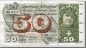 Switzerland 50 Franken Banknote, 1971-02-10 -