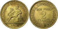 France 2 Francs Chambre de commerce, Paris, Aluminum-Bronze -