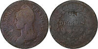 France Decime Dupré, Paris, Bronze, Gadoury:186 -