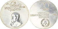GERMAN-DEMOCRATIC REPUBLIC 20 Mark Coin, Carl Freiherr vom Stein -
