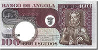 Angola 100 Escudos Banknote, 1973-06-10 -