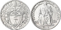 VATICAN CITY Lira Coin, Pius XII, Roma, Stainless Steel, KM:35 -