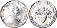 VATICAN CITY 1000 Lire Coin, John Paul II, Roma, FDC, Silver -