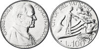 VATICAN CITY 100 Lire Coin, John Paul II, FDC, Stainless -