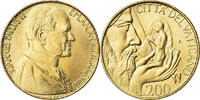 VATICAN CITY 200 Lire Coin, John Paul II, Roma, FDC -