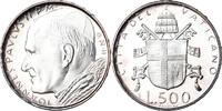VATICAN CITY 500 Lire Coin, John Paul II, Roma, FDC, Silver -