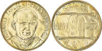 VATICAN CITY 200 Lire Coin, John Paul II, Roma -