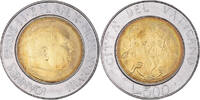 VATICAN CITY 500 Lire Coin, John Paul II, Roma, Bi-Metallic -