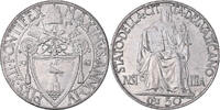 VATICAN CITY 50 Centesimi Coin, Pius XII, Roma, Stainless -