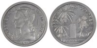 Comoros Franc Coin, Paris, Aluminium, Lecompte:32 -