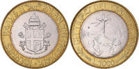 VATICAN CITY 1000 Lire Coin, John Paul II, Rome, Bi-Metallic -