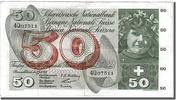 Switzerland 50 Franken Banknote, 1955-07-07 -