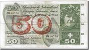 Switzerland 50 Franken Banknote, 1955-07-07 -