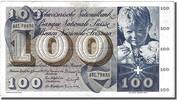 Switzerland 100 Franken Banknote, 1965-01-21 -