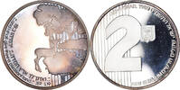 Israel 2 New Sheqalim Coin, Stuttgart, Independence - The Promised -