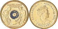 Australia 2 Dollars Coin, Colorized. Ambulance Service .FDC -