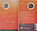 Australia 20 Cents Coin, Footprints, SET.BU, Cupronickel -