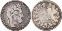 France 5 Francs Coin, Louis-Philippe, Lille, Silver -