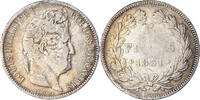 France 5 Francs Coin, Louis-Philippe, Lyon, Silver, KM:744.2 -