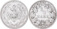 GERMANY - EMPIRE 1/2 Mark Coin, Muldenhütten, Silver, KM:17 -