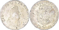 France 1/2 Ecu Coin, Louis XIV, 1/2 Écu de Flandre aux palmes, Lille -