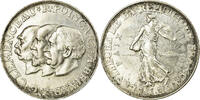 20 Francs 1929 Frankreich Münze, VZ+, Silber, Gadoury:851 VZ+