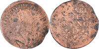 France Liard de France Coin, Louis XIV, Vimy, Copper -