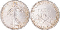 France Franc Coin, Semeuse, Paris, Silver, KM:844.1 -