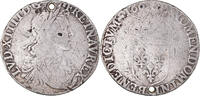 France 1/2 Écu au buste juvénile Coin, Louis XIV, Silver -