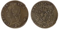 France Ecu Coin, Louis XV, Écu de Béarn au bandeau, Pau -