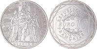 France 10 Euro Paris, Hercule, Silver, Gadoury:EU590, KM:2073 -