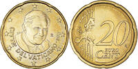 VATICAN CITY 20 Euro Cent Rome, Brass, KM:386 -