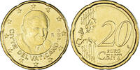 VATICAN CITY 20 Euro Cent Rome, Brass, KM:386 -