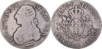 France Ecu aux branches d'olivier Coin, Louis XVI, Perpignan -