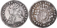 France 1/10 Écu aux branches d'olivier Coin, Louis XVI, Metz -