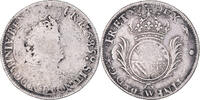 France 1/2 Ecu de Flandre aux palmes Coin, Louis XIV, Lille, Rare -