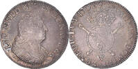 France Ecu aux Insignes Coin, Louis XIV, Lille, Silver -