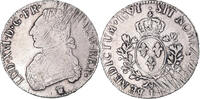France Ecu aux branches d'olivier Coin, Louis XVI, Limoges -