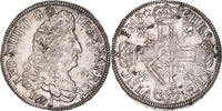 France 1/2 Ecu Coin, Louis XIV, 1/2 Écu aux 8 L, La Rochelle -