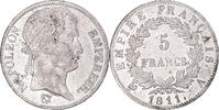 France 5 Francs Coin, Napoléon I, Paris, Silver, KM:694.1 -