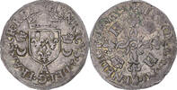 France Douzain aux croissants Coin, Henri II, Paris, Billon -