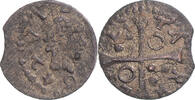 Spain Dinero Coin, CATALONIA, Louis XIII, Tarrega, Copper -