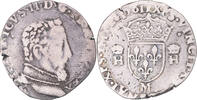 France Teston Coin, Henri II, Toulouse, Silver, Gadoury:373D -