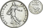 France 1/2 Franc Coin, Semeuse, Paris, série FDC, Nickel -