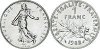 France Franc Coin, Semeuse, Paris, série FDC, Nickel -
