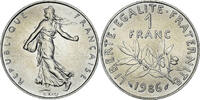France Franc Coin, Semeuse, Paris, série FDC, Nickel -