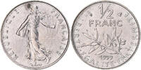 France 1/2 Franc Coin, Semeuse, Paris, Nickel, KM:931.1 -